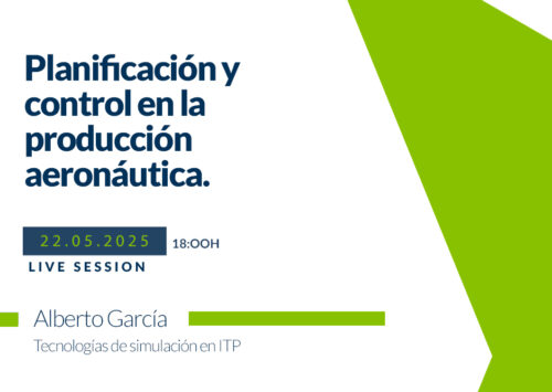 Nuevo Webinar Planificación y control en la producción aeronáutica