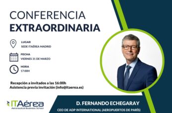 Conferencia en ITAÉREA Madrid Fernando Echegaray 347x227 - Noticias