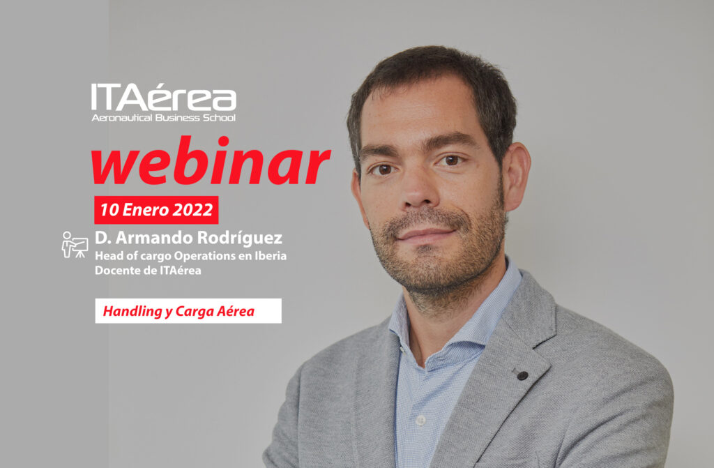 Noticia webinar Armando 1024x671 - Sesión en directo sobre Handling y Carga Aérea