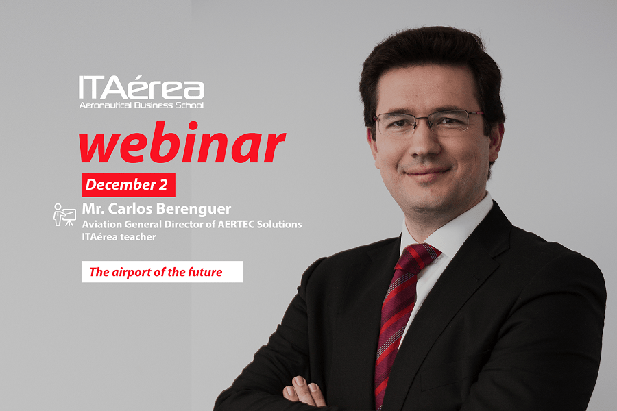 Noticia webinar Berenguer min 1 - Sesión en directo sobre The airport of the future