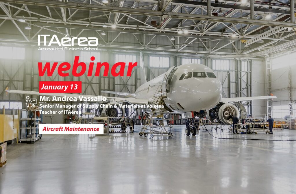 Noticia webinar inglés Andrea 1024x671 - Webinar about Aircraft Maintenance