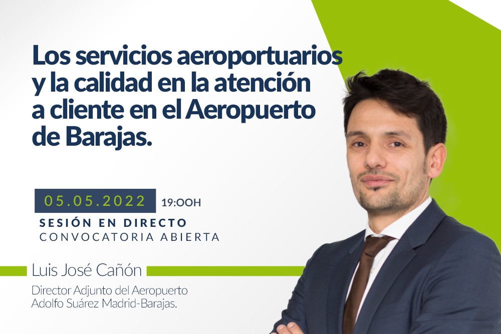 cañon blog - Sesión promocional: los servicios aeroportuarios y la calidad en la atención a cliente en el aeropuerto de Barajas