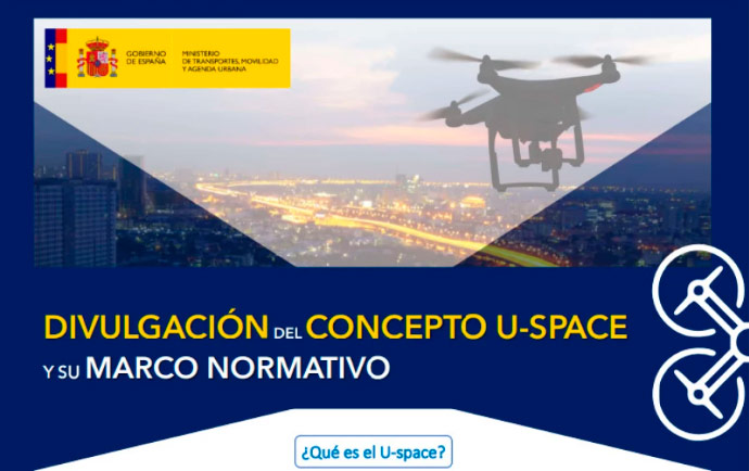 La DGAC presenta su folleto divulgativo sobre U-Space