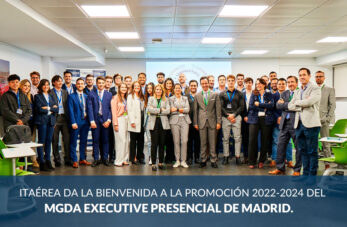 itaerea bienvenida promocion 2022 2024 MGDA executive presencial madrid 347x227 - Noticias Sede Madrid