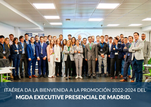 ITAérea da la bienvenida a la promoción 2022-2024 del MGDA Executive Presencial de Madrid