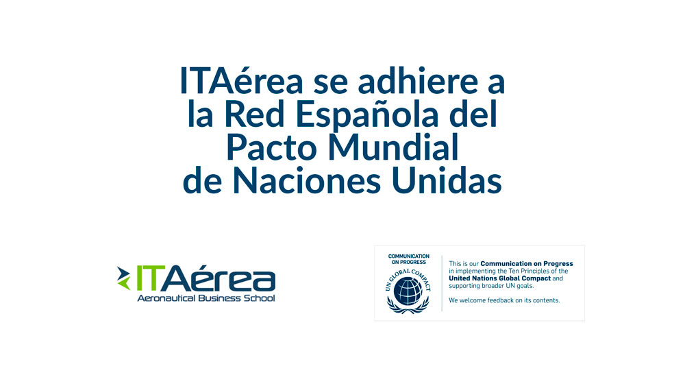 ITAérea se adhiere a la Red Española del Pacto Mundial de Naciones Unidas