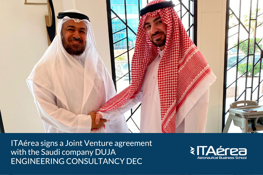 itaerea signs agreement with duja engineering consultancy dec 1 - ITAérea signs a Joint Venture agreement with the Saudi company DUJA ENGINEERING CONSULTANCY DEC