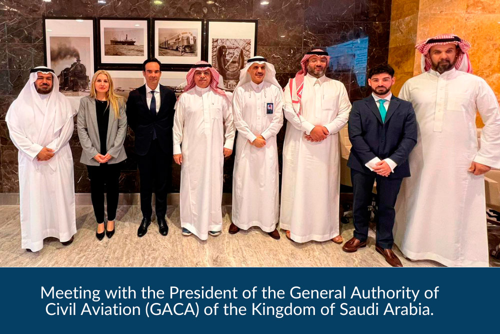 meeting with president general authority of civil aviation kingdom saudi arabia 3 - Meeting with the President of the General Authority of Civil Aviation (GACA) of the Kingdom of Saudi Arabia