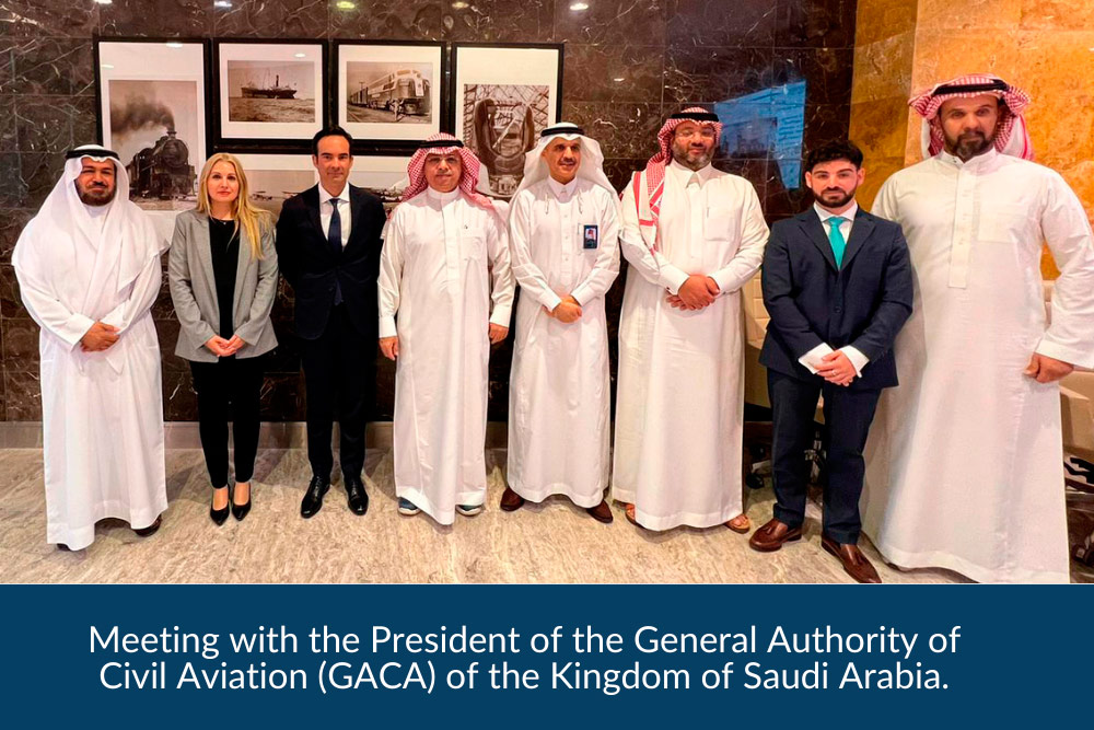 Meeting with the President of the General Authority of Civil Aviation (GACA) of the Kingdom of Saudi Arabia meeting with president general authority of civil aviation kingdom saudi arabia 3 - Meeting with the President of the General Authority of Civil Aviation (GACA) of the Kingdom of Saudi Arabia