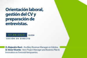 Webinar sobre Orientación laboral, gestión del CV y preparación de entrevistas