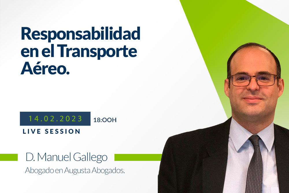 Webinar sobre responsabilidad en el transporte aéreo