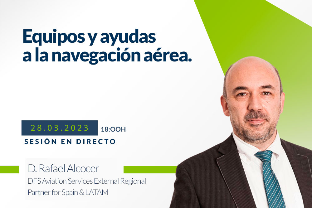 Webinar sobre equipos y ayudas a la navegación aérea