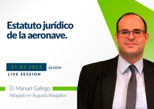 Nuevo webinar sobre el estatuto jurídico de la aeronave