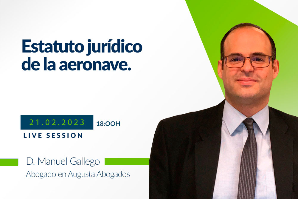 Webinar sobre el estatuto jurídico de la aeronave