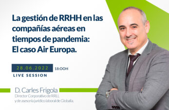 webinar gestion rrhh en compañias aereas pandemia caso air europa 347x227 - Noticias