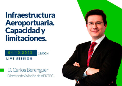 Webinar sobre Infraestructura Aeroportuaria. Capacidad y limitaciones
