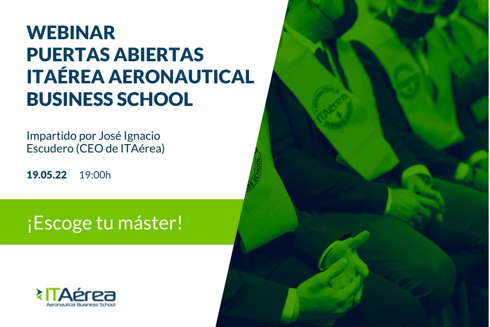 Webinar sobre la Jornada de Puertas Abiertas de ITAérea Aeronautical Business School