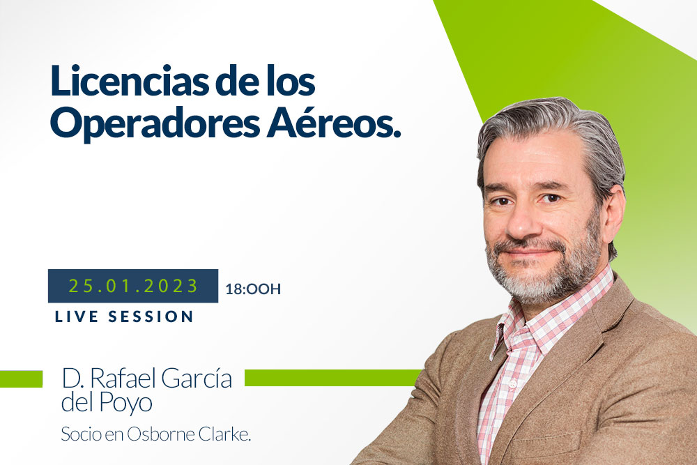 Webinar sobre Licencias de los operadores aéreos