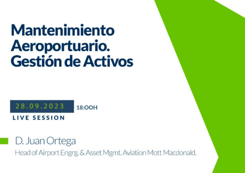 Webinar sobre Mantenimiento Aeroportuario. Gestión de Activos