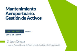 Webinar sobre mantenimiento aeroportuario y gestión de activos