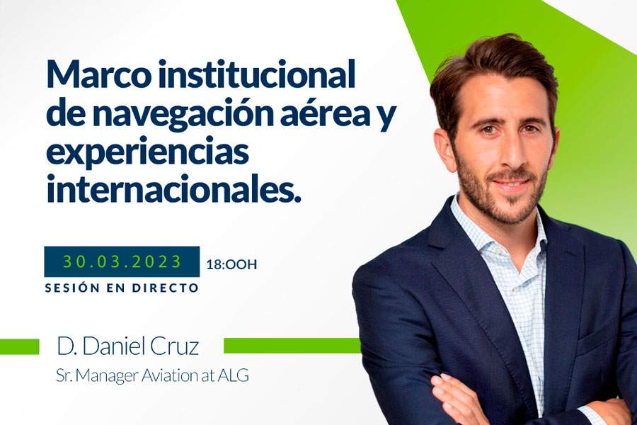 Webinar sobre Marco institucional de navegación aérea y experiencias internacionales