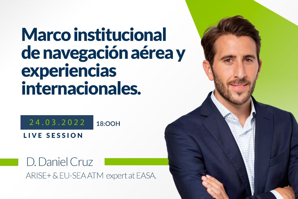 Webinar sobre navegación aérea y experiencias internacionales