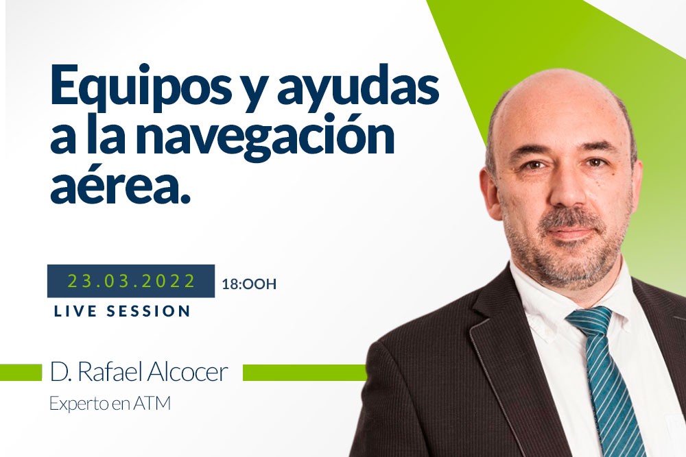 Webinar sobre navegación aérea