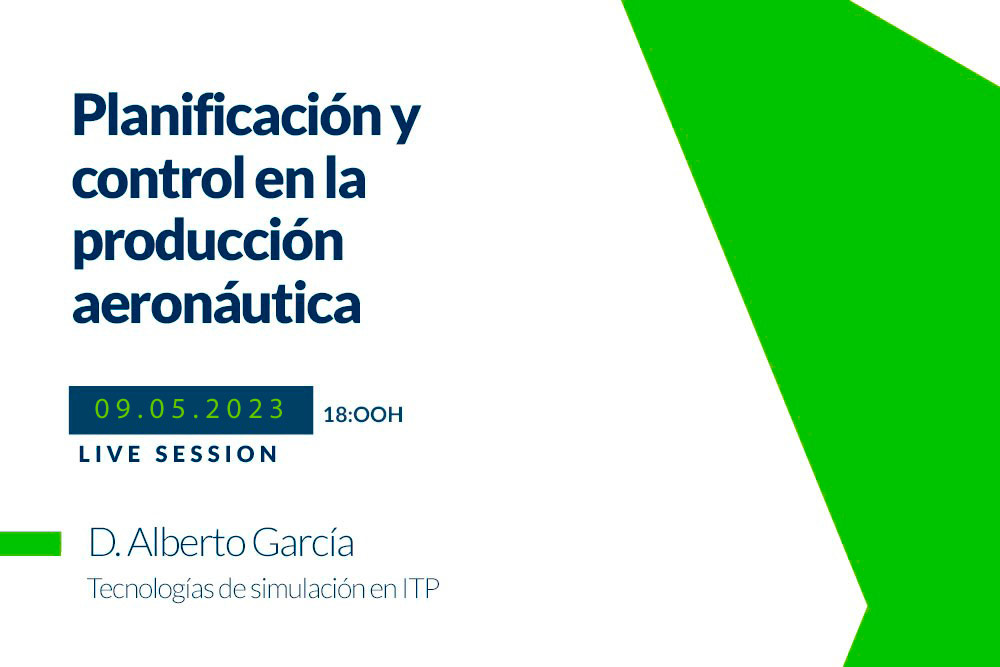 Webinar sobre Planificación y control en la producción aeronáutica