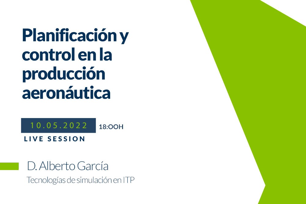 Webinar sobre la planificación y control en la producción aeronáutica