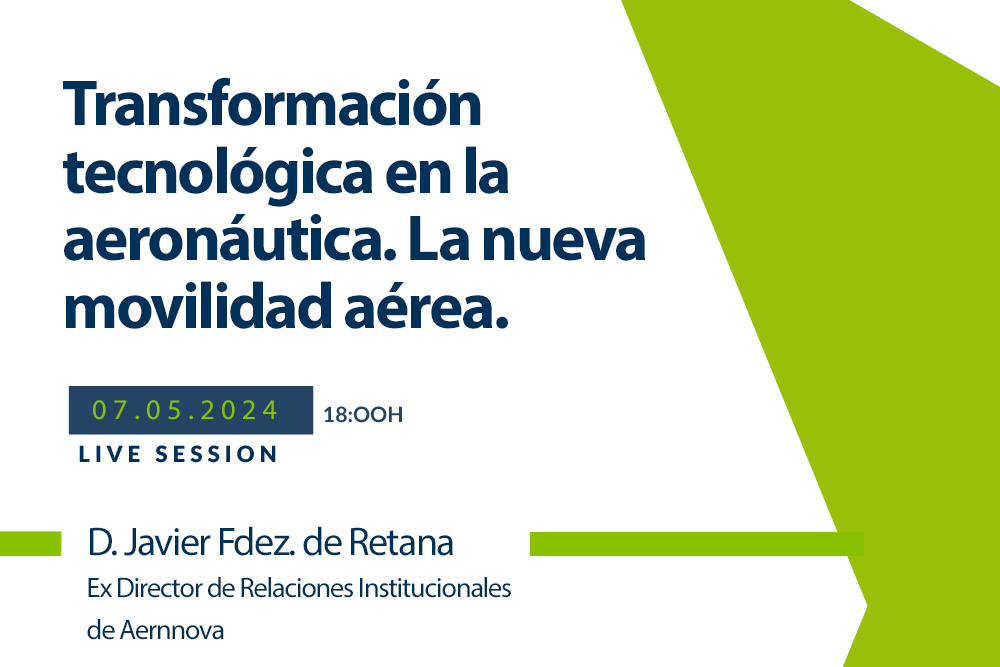 webinar sobre transformacion tecnologica en la aeronautica la nueva movilidad aerea - Webinar sobre Transformación tecnológica en la aeronáutica. La nueva movilidad aérea.