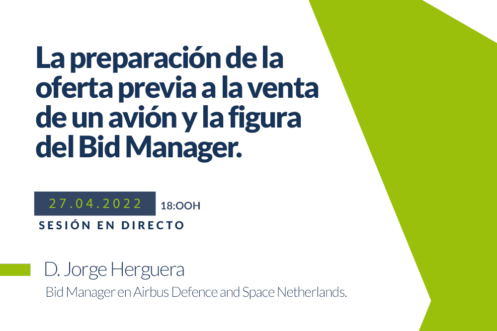 xxxx - Webinar sobre la preparación de la oferta previa a la venta de un avión y la figura del Bid Manager